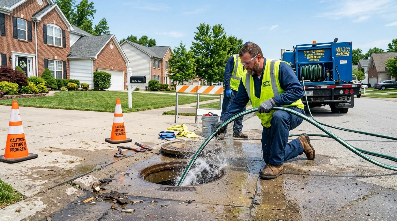 Hydro Jetting Drain Cleaning in Brownsville TX
