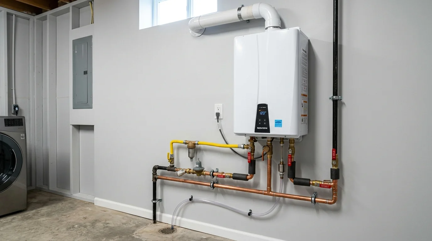 Tankless Water Heater Descaling in Brownsville